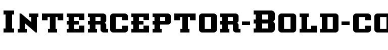 Interceptor Bold Bold.ttf