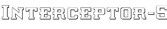Interceptor Shadow Shadow.ttf
