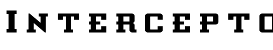 Interceptor Title Regular.ttf