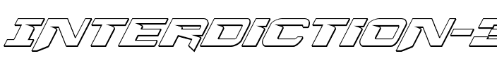 Interdiction 3D Italic V.ttf