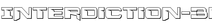 Interdiction 3D Regular.ttf