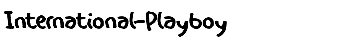 International Playboy Regular.ttf