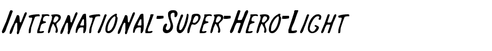 International Super Hero Light Light.ttf