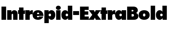 Intrepid ExtraBold Regular.ttf