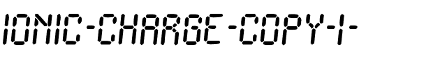 Ionic Charge Regular.ttf