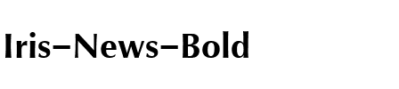 Iris News Bold.ttf