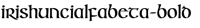 IrishUncialfabeta-Bold Regular.ttf