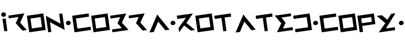 Iron Cobra Rotated Regular.ttf