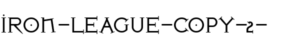 Iron League Regular.ttf