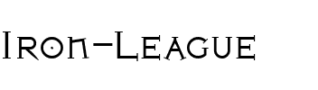 Iron League Regular.ttf