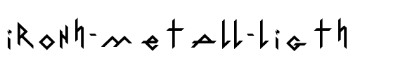 IronH Metall Ligth Regular.ttf