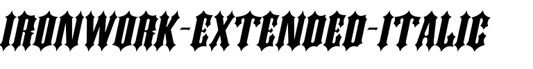 Ironwork Extended Italic.ttf