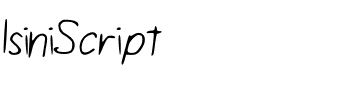 IsiniScript Medium.ttf