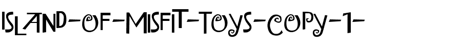 Island of Misfit Toys Normal.ttf