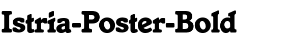 Istria-Poster Bold.ttf