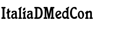 ItaliaDMedCon Regular.ttf