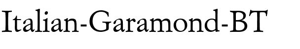 ItalianGarmnd BT Roman.ttf