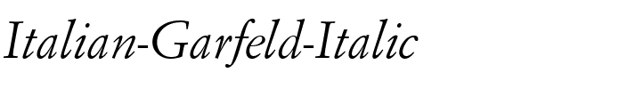 Italian-Garfeld Italic.ttf