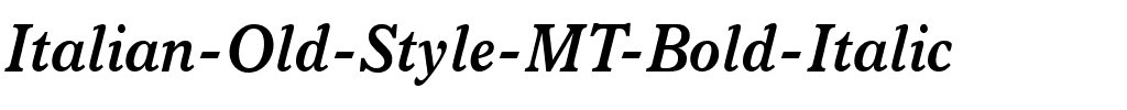 Italian Old Style MT Bold Italic.ttf