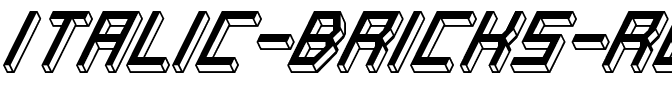 Italic Bricks Regular.ttf