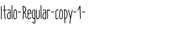 Italo Regular Regular.ttf