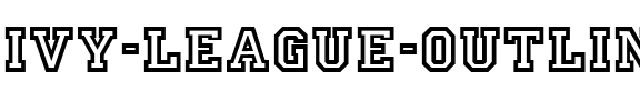 Ivy League Outline Regular.ttf