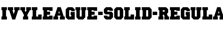 IvyLeague-Solid Regular.ttf