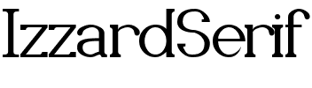 IzzardSerif Regular.ttf