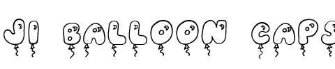 JI Balloon Caps JI Balloon Caps.ttf