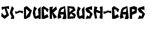 JI Duckabush Caps JI Duckabush Caps.ttf