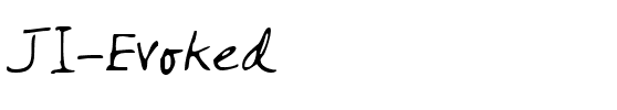 JI-Evoked Regular.ttf