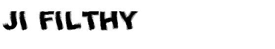 JI-Filthy Regular.ttf