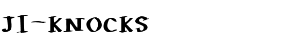 JI-Knocks Regular.ttf