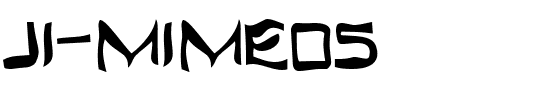 JI-Mimeos Regular.ttf