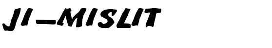 JI-Mislit Regular.ttf