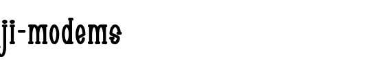 JI-Modems Regular.ttf