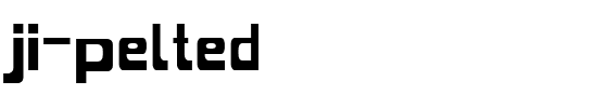 JI-Pelted Regular.ttf