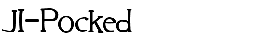 JI-Pocked Regular.ttf