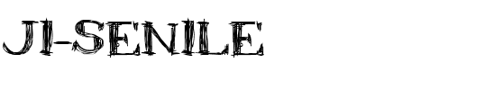 JI-Senile Regular.ttf