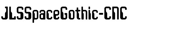 JLS Space GothicC  NC Regular.otf