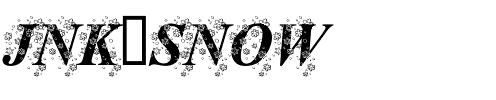 JNK SNOW Regular.ttf
