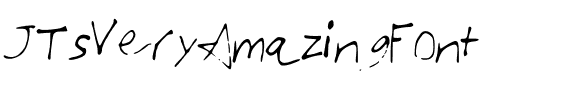 JTsVeryAmazingFont Medium.ttf
