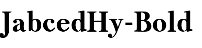 JabcedHy Bold.ttf