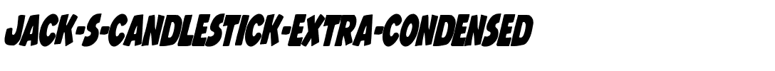 Jack's Candlestick Extra-condensed Extra-condensed.ttf