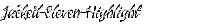 Jacked Eleven Highlight Regular.ttf