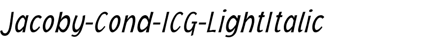 Jacoby Cond ICG LightItalic.ttf