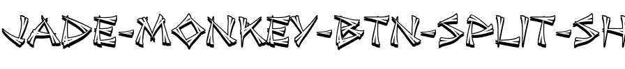 Jade Monkey BTN Split Shadow Regular.ttf