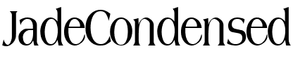 JadeCondensed Regular.ttf