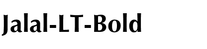 Jalal LT Bold Regular.ttf