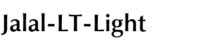 Jalal LT Light Regular.ttf